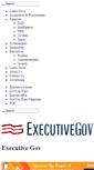Mobile Screenshot of executivegov.com